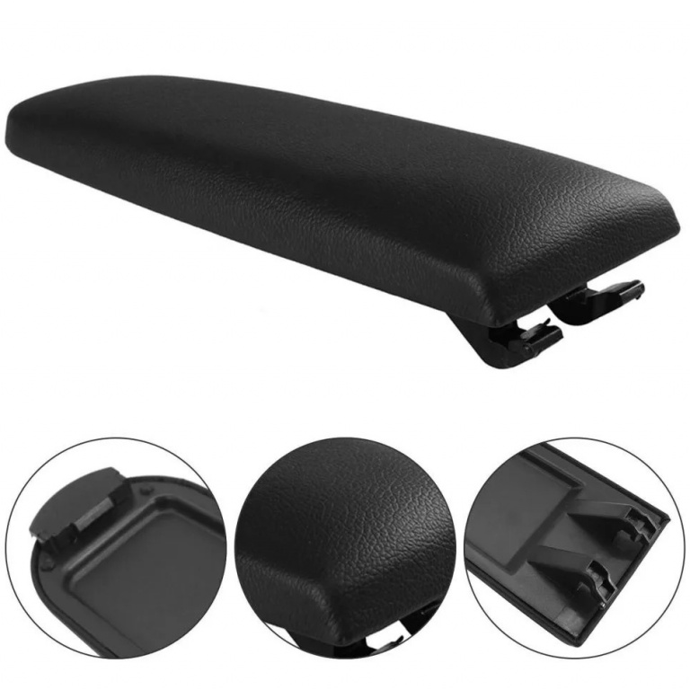 Capac Cotiera Compatibil Volkswagen Golf 4 1997-2005 Cu Sistem De Inchidere Complet Din Piele Ecologica Negru KON014