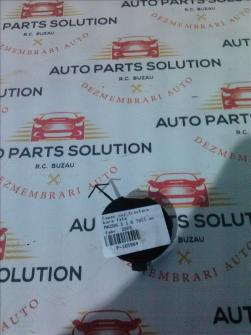 Capac cui tractare bara fata MAZDA 3 1.6 TDCI an fabr. 2008