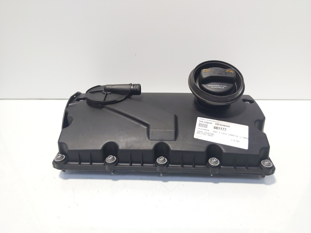 Capac culbutori, cod 038103469AD, Audi A3 (8P1) 1.9 TDI, BXE (idi:681177)