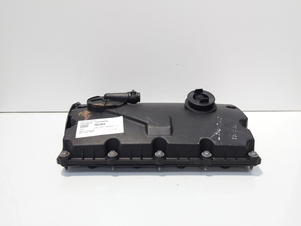 Capac culbutori, cod 038103469AD, Seat Leon (1P1), 1.9 TDI, BXE (id:702303)