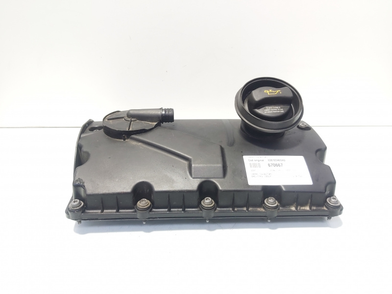 Capac culbutori, cod 038103469AD, Seat Leon (1P1), 1.9 TDI, BXE (id:670667)