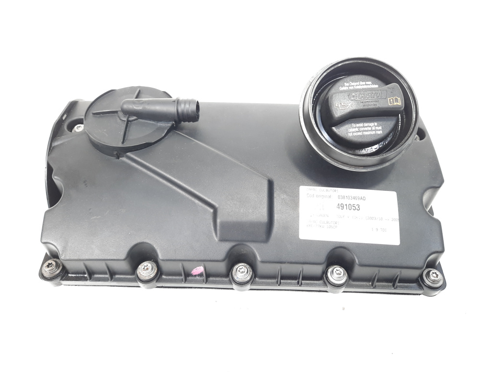 Capac culbutori, cod 038103469AD, Seat Toledo 3 (5P2), 1.9 TDI, BXE (idi:491053)