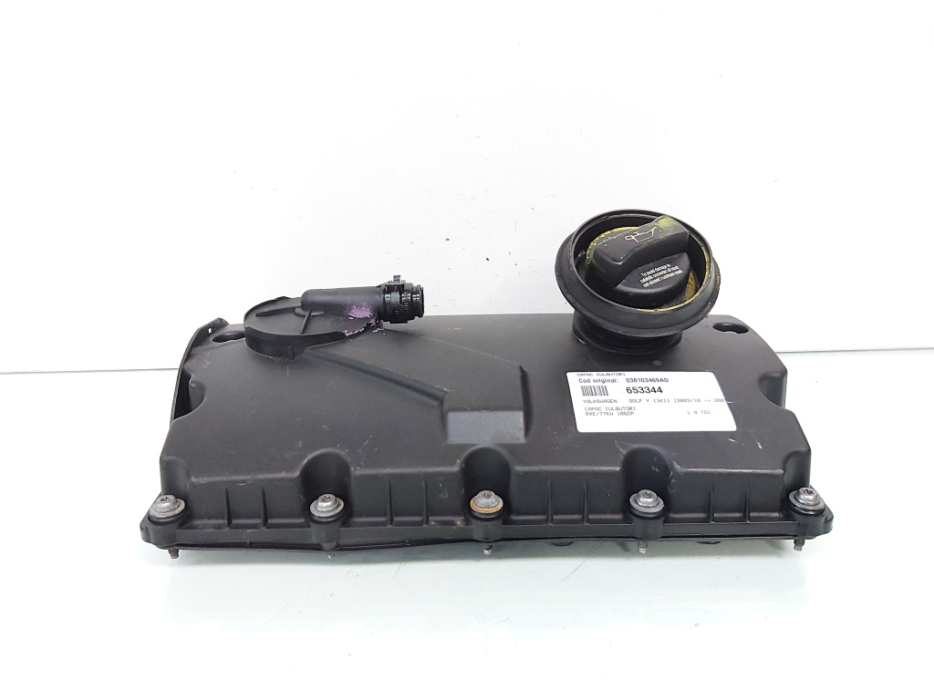 Capac culbutori, cod 038103469AD, Vw Golf 5 (1K1) 1.9 TDI, BXE (id:653344)