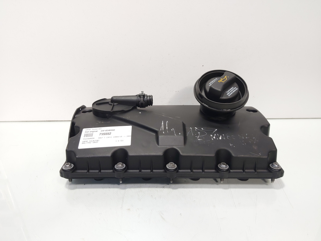 Capac culbutori, cod 038103469AD, Vw Golf 5 (1K1) 1.9 TDI, BXE (id:705552)