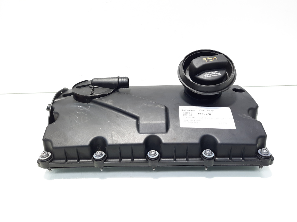 Capac culbutori, cod 038103469AD, Vw Golf 5 (1K1) 1.9 TDI, BXE (id:560076)