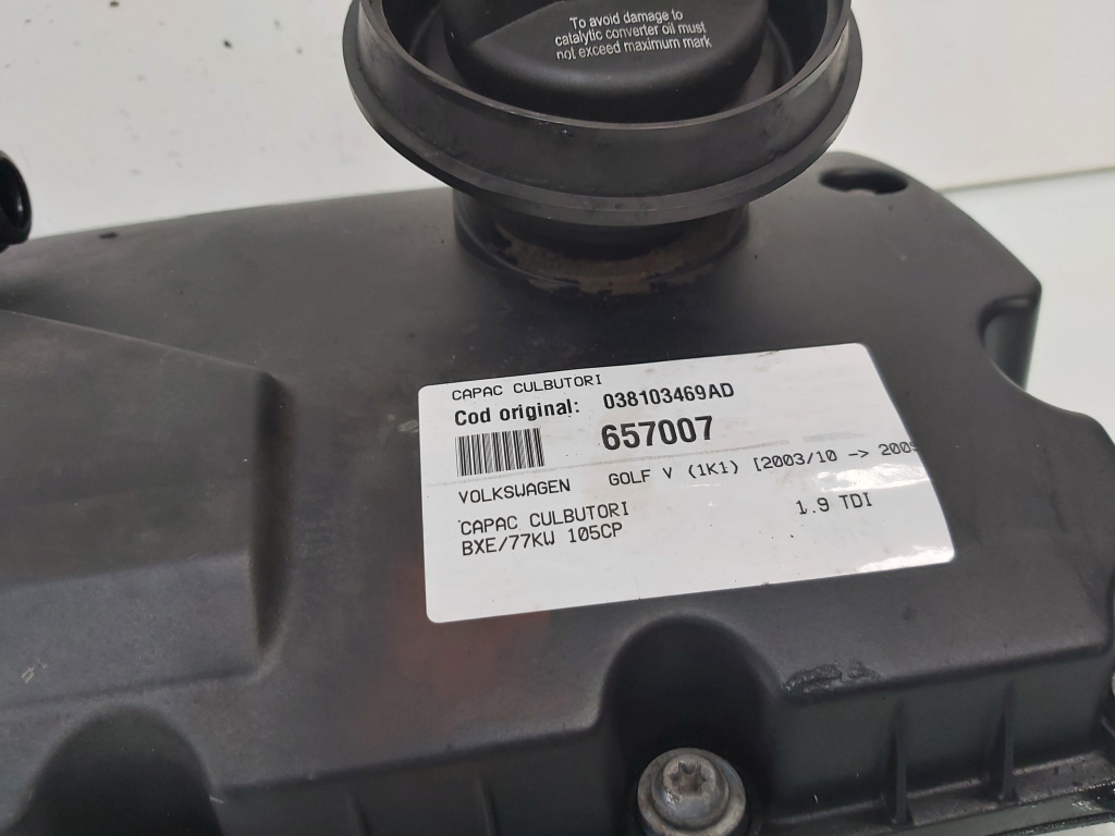 Capac culbutori, cod 038103469AD, Vw Jetta 3 (1K2) 1.9 TDI, BXE (idi:657007)