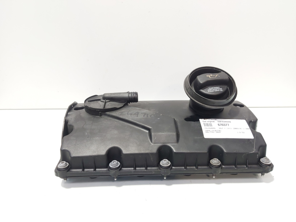 Capac culbutori, cod 038103469AD, Vw Passat (3C2), 1.9 TDI, BKC (idi:670377)