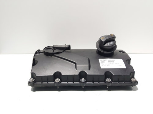 Capac culbutori, cod 038103469AD, VW Touran (1T1, 1T2), 1.9 TDI, BXE (idi:676163)
