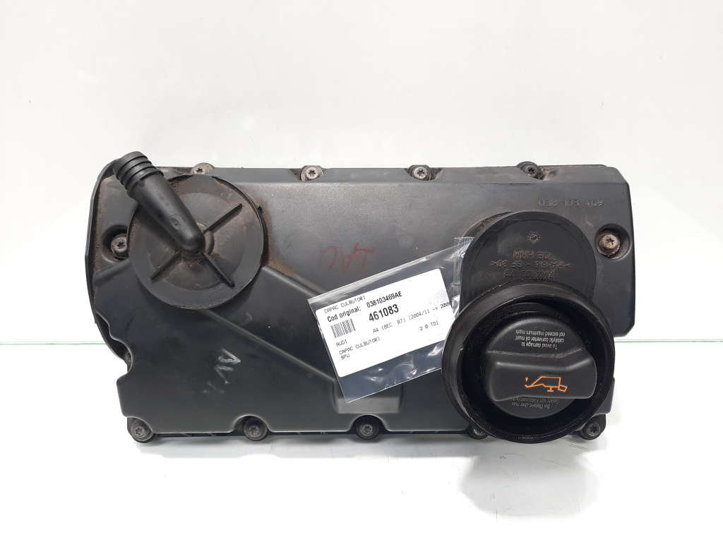 Capac culbutori, cod 038103469AE, Audi A4 (8EC, B7) 2.0 tdi, BPW (id:461083)