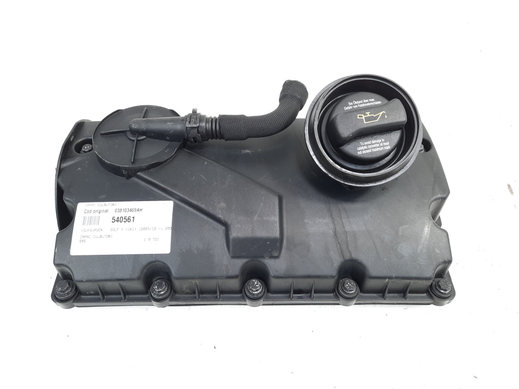 Capac culbutori, cod 038103469AH, Vw Golf 5 (1K1) 1.9 TDI, BXE (id:540561)