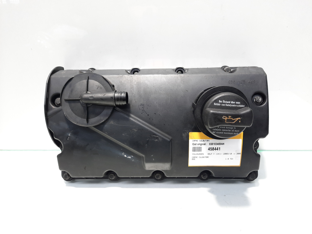 Capac culbutori, cod 038103469AH, Vw Golf 5 (1K1) 1.9 TDI, BXE (id:458441)