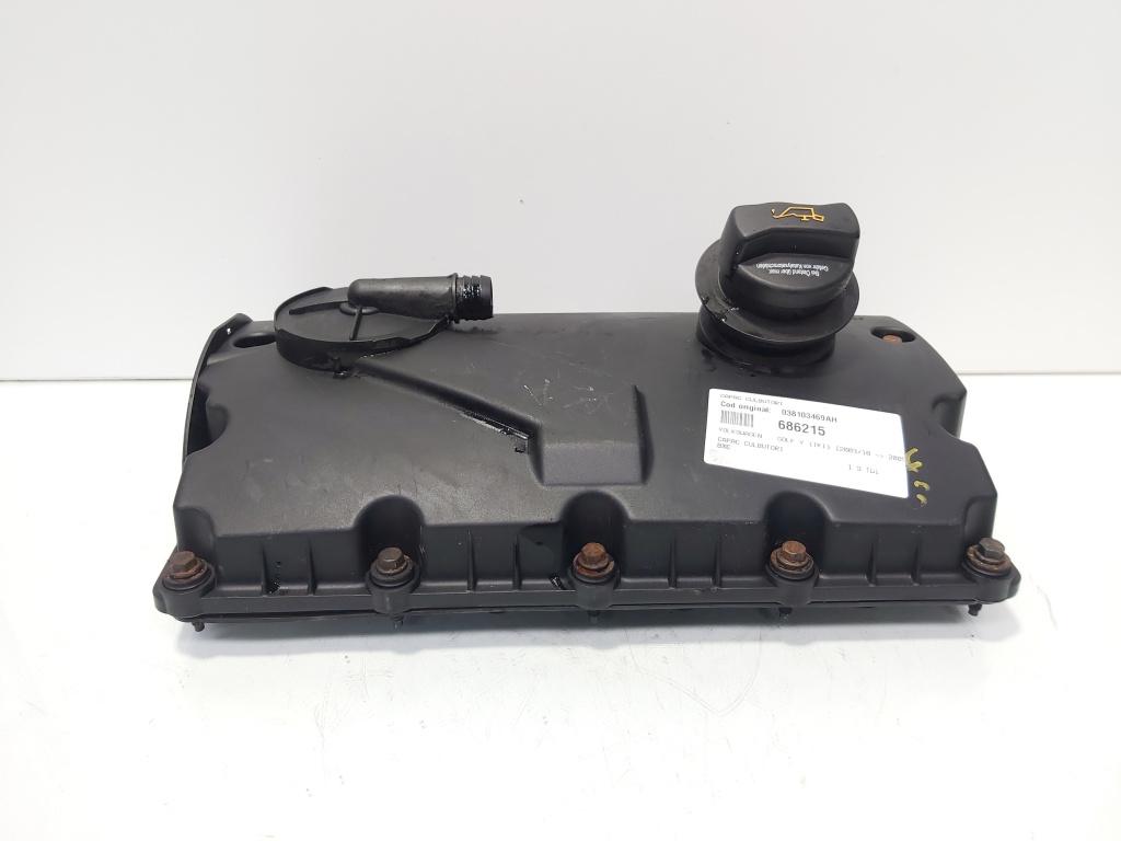 Capac culbutori, cod 038103469AH, Vw Golf 5 (1K1) 1.9 TDI, BXE (id:686215)
