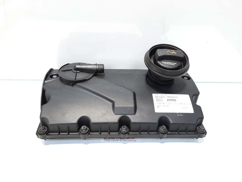 Capac culbutori, cod 038103469AH, Vw Golf 5 (1K1) 1.9 tdi, BXE (id:489945)