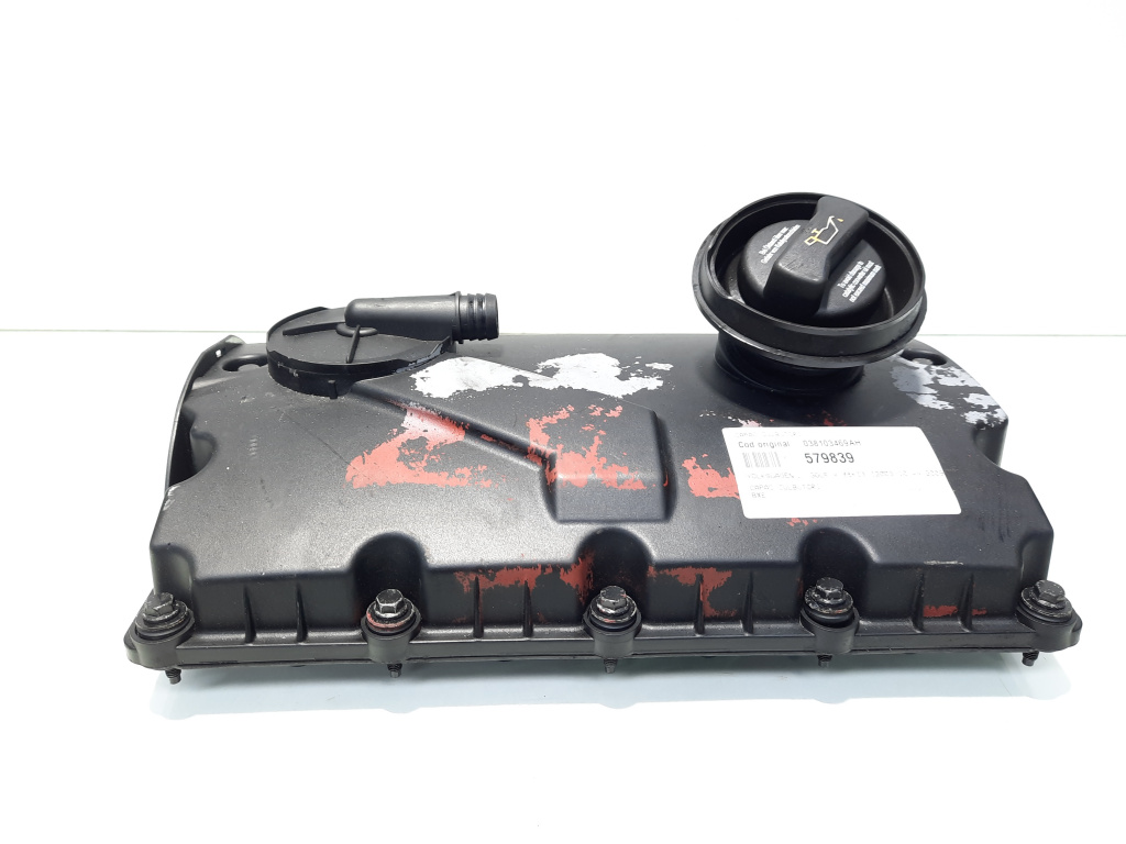Capac culbutori, cod 038103469AH, VW Touran (1T1, 1T2), 1.9 TDI, BXE (idi:579839)