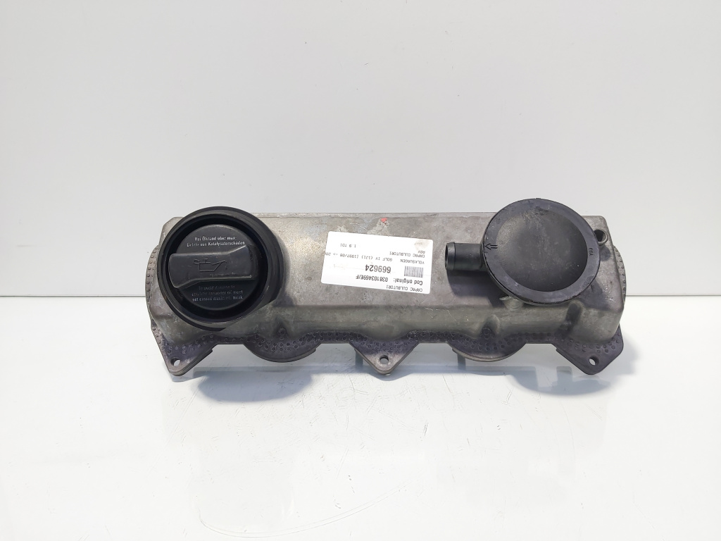 Capac culbutori, cod 038103469E, F, VW Golf 4 (1J1), 1.9 TDI, ASV (id:669624)