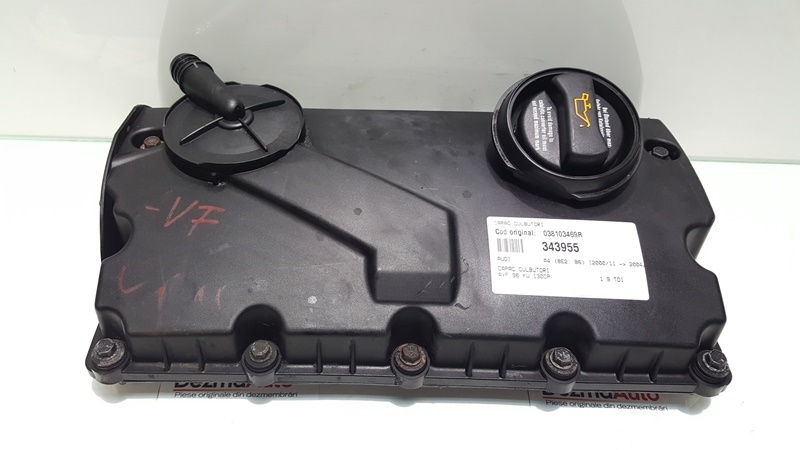 Capac culbutori, cod 038103469R , Audi A4 (8E2, B6) 1.9 TDI, AVF (id:343955)