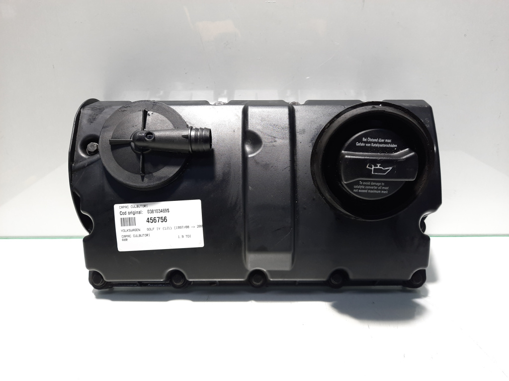 Capac culbutori, cod 038103469S, Vw Golf 4 (1J1) 1.9 tdi, AXR (id:456756)