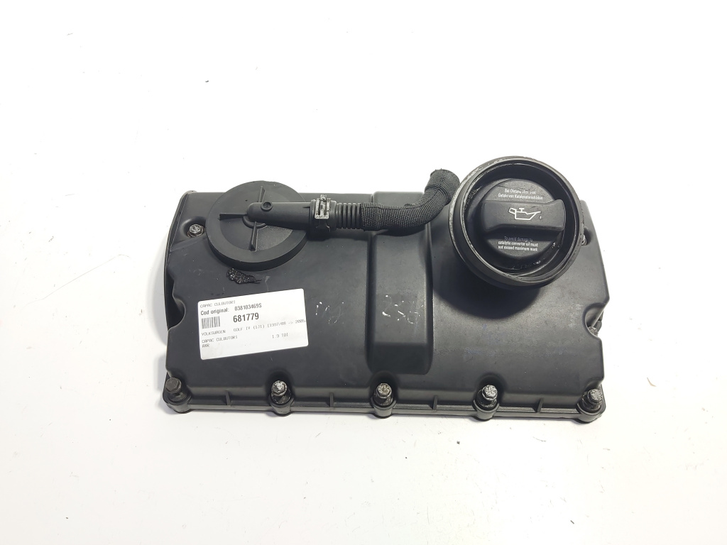 Capac culbutori, cod 038103469S, Vw Golf 4 (1J1) 1.9 TDI, AXR (id:681779)