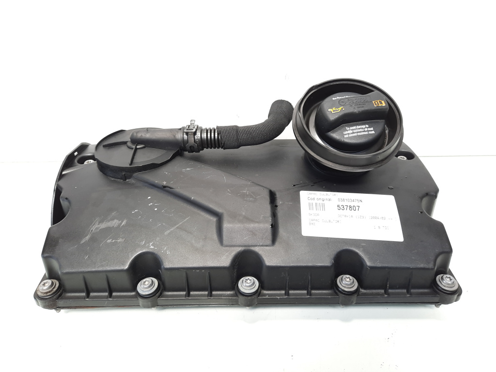 Capac culbutori, cod 038103475N, Skoda Octavia 2 (1Z3) 1.9 TDI, BXE (id:537807)