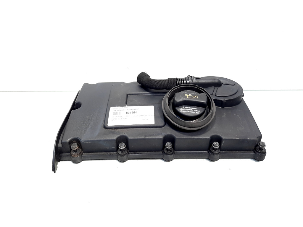 Capac culbutori, cod 03G103469F, Vw Golf 5 (1K1) 2.0 TDI, BKD (id:531564)