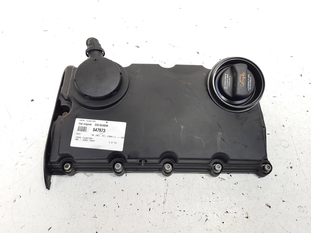 Capac culbutori, cod 03G103469K, Audi A4 (8EC, B7), 2.0 TDI, BRE (id:547973)