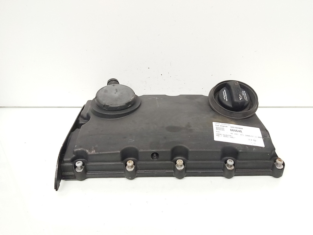 Capac culbutori, cod 03G103469K, Audi A4 (8EC, B7) 2.0 TDI, BRE (id:666640)