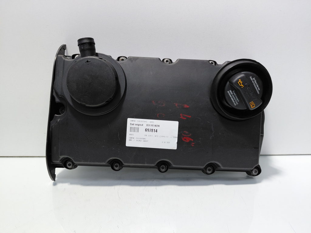 Capac culbutori, cod 03G103469K, Audi A4 Avant (8ED, B7), 2.0 TDI, BRD (idi:697814)