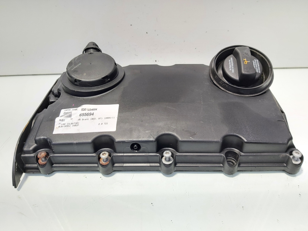 Capac culbutori, cod 03G103469K, Audi A4 Avant (8ED, B7), 2.0 TDI, BNA (idi:655694)