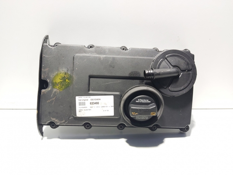 Capac culbutori, cod 03G103469N, VW Golf 5 (1K1), 2.0 TDI, BKD (id:633480)