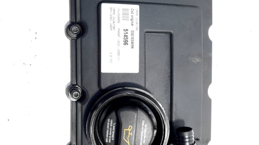 Capac culbutori, cod 03G103469N, VW Golf 5 Plus (5M1), 2.0 TDI, BKD (idi:514596)