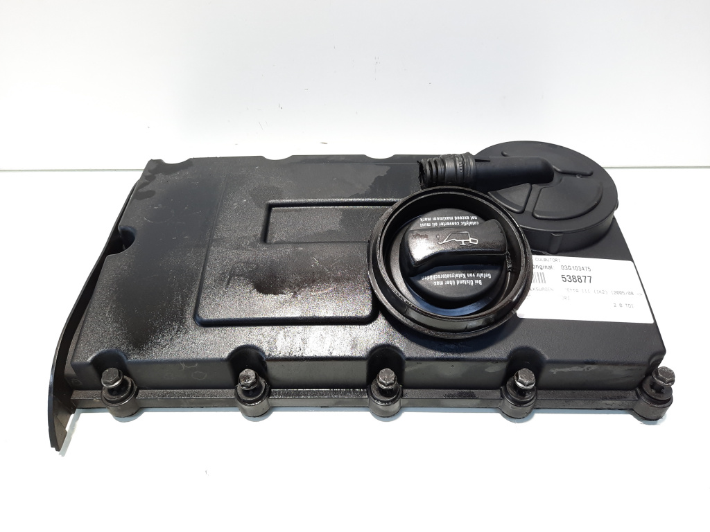 Capac culbutori, cod 03G103475, Vw Jetta 3 (1K2) 2.0 TDI, BKD (id:538877)