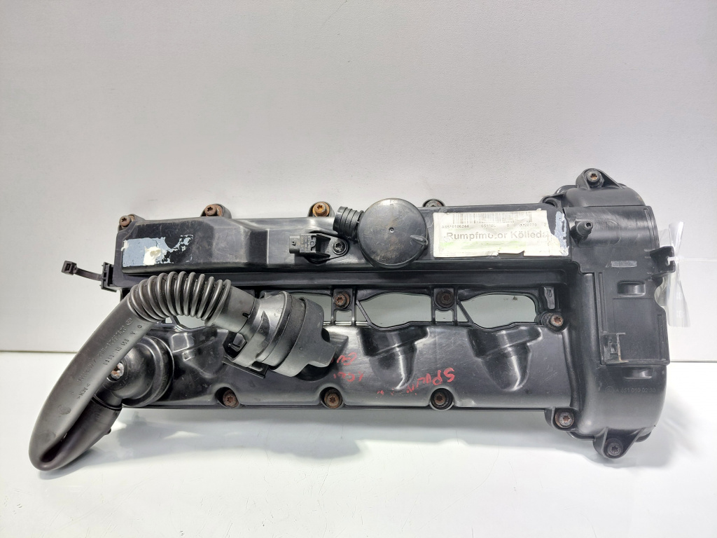 Capac culbutori, cod A6510100230, Mercedes Clasa E (W212) 2.2 CDI, OM651924 (id:697850)