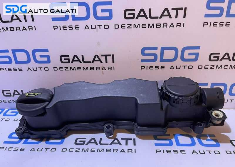 Capac Culbutori Epurator Motor Citroen C4 1.6 HDI 2004 - 2011 Cod 9660281080 [S0151]