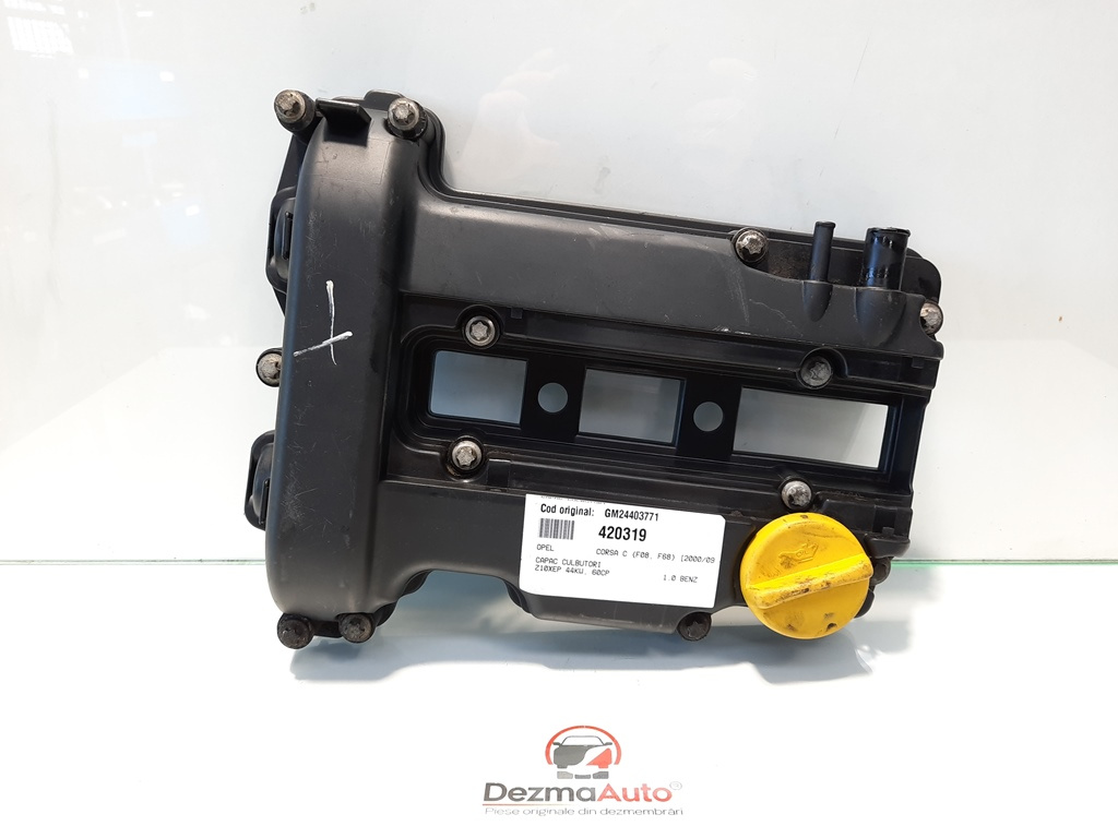 Capac culbutori, Opel Corsa C (F08, F68) [Fabr 2000-2005] 1.0 B, Z10XEP, GM24403771 (id:420319)