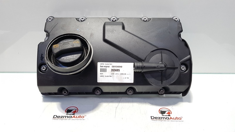 Capac culbutori, Seat Leon (1P1) 1.9 tdi, 038103469AD (id:355685)