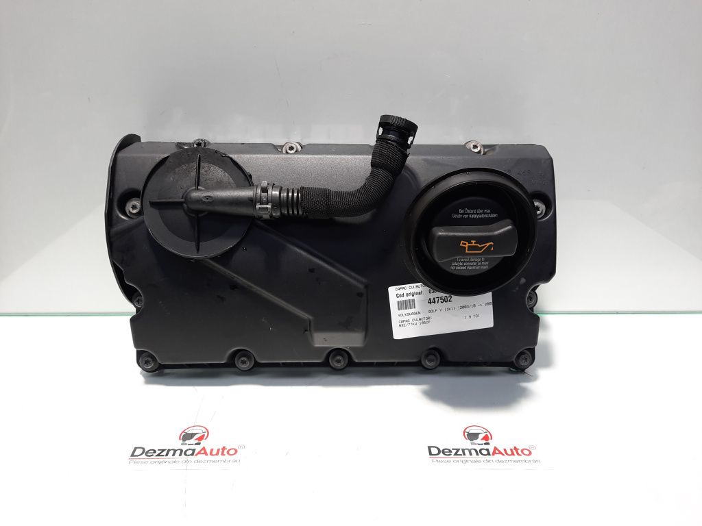 Capac culbutori, Vw Golf 5 (1K1) [Fabr 2004-2008] 1.9 tdi, BXE, 038103469AD (id:447502)