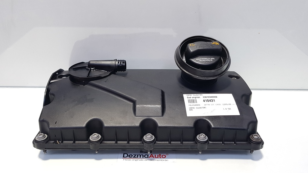 Capac culbutori, Vw Jetta 3 (1K2) [Fabr 2005-2010] 1.9 tdi, BXE, 038103469AD (id:410431)