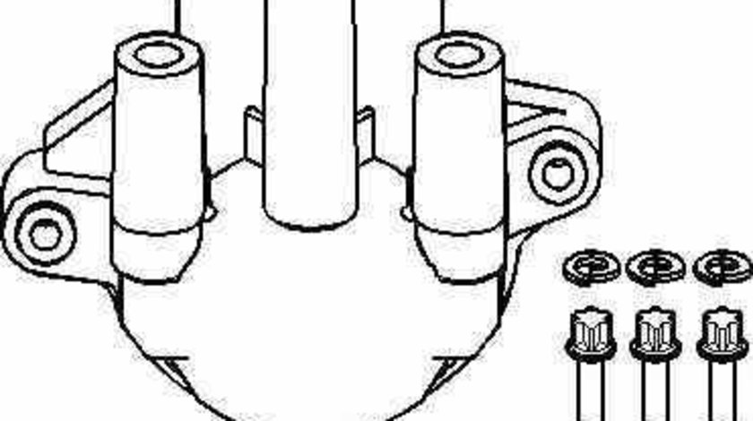 Capac delcou / distribuitor OPEL ASTRA F combi 51 52 TOPRAN 202 009