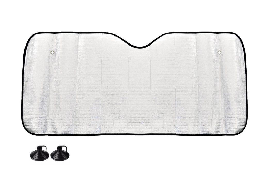 Capac Din Sticla Frontala - 145x70 Cm - Argintiu, Spuma Epe Amio 01535