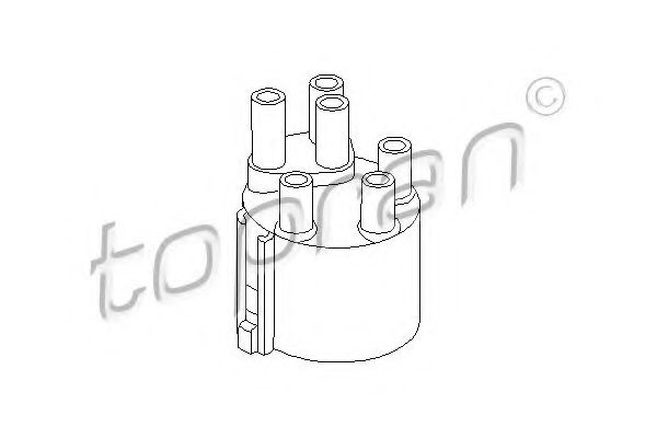 Capac distribuitor AUDI A6 (4A, C4) (1994 - 1997) TOPRAN 100 664 piesa NOUA