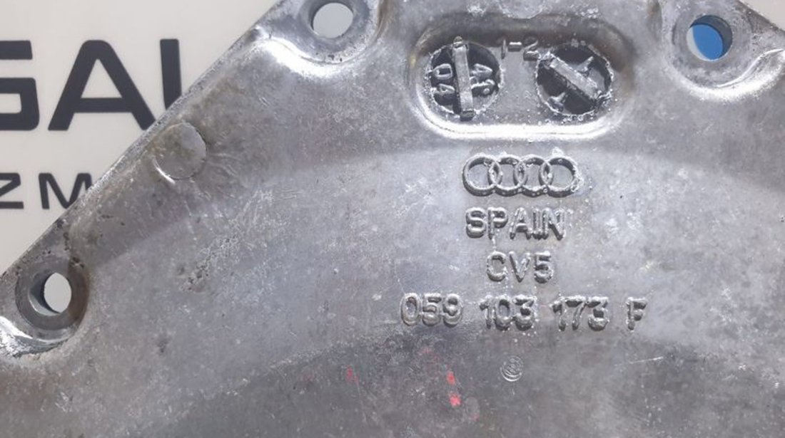 Capac Distributie Simering Vibrochen Arbore Cotit Motor Spate Audi A6 C5 2.5 TDI AFB AKN AKE AYM BFC BCZ BDG BAU BDH 1998 - 2005 Cod 059103173F