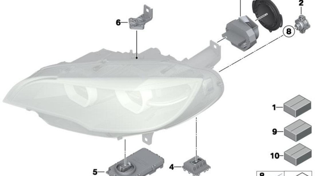 Capac Far Oe Bmw 63117311241