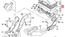 Capac filtru aer Volkswagen Golf 4 (1J) Hatchback ...