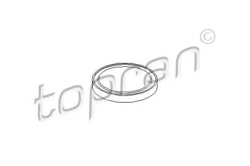 Capac flansa, transmisie manuala VW TRANSPORTER IV caroserie (70XA) (1990 - 2003) TOPRAN 108 618 pie...