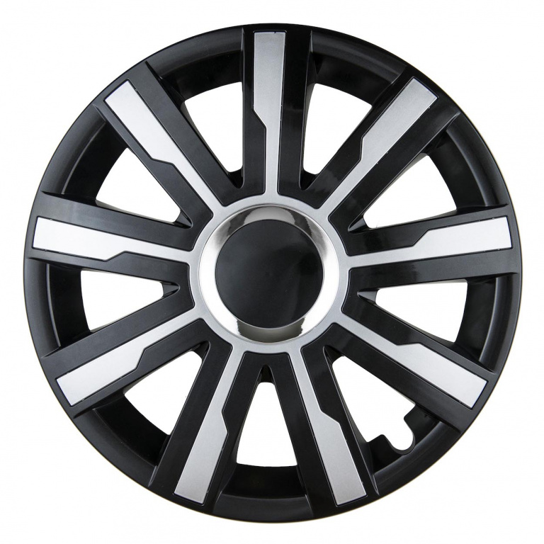 Capac Mirage 15\' Negru&argintiu Amio L58089