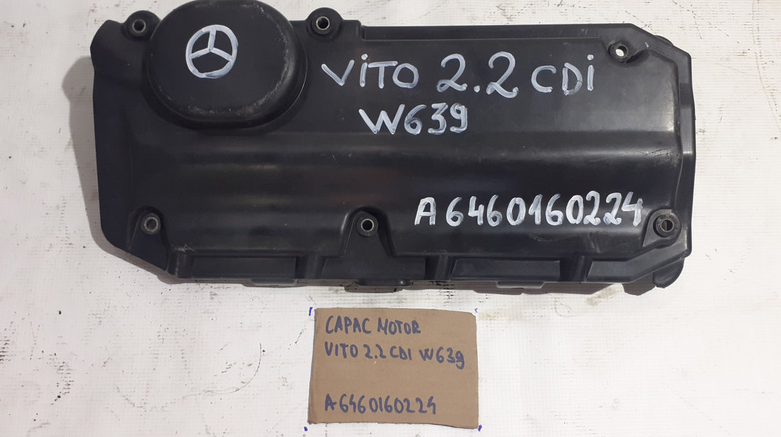 Capac motor, A6460160224, Mercedes Vito Viano 2.2CDI 2003-2014