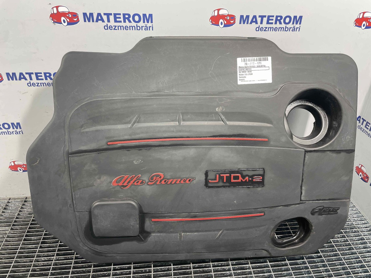 CAPAC MOTOR ALFA ROMEO GIULIETTA GIULIETTA 2.0 JTDM - (2010 2016)