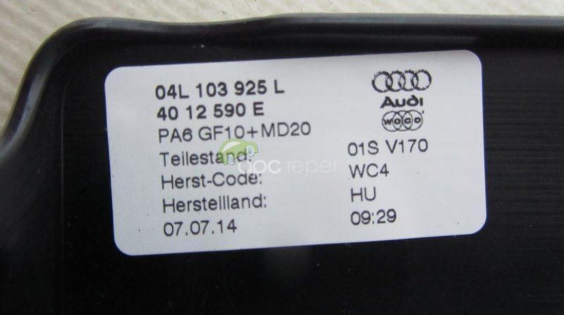 Capac Motor Audi TT 8S 2015 2.0Tdi Original cod 04L103925L