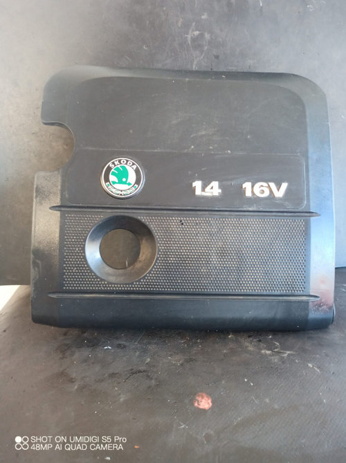 Capac motor cu carcasa filtru aer , Skoda Fabia 1, 2000-2007 , 1.4 Benzina 16v COD - 036129607BC