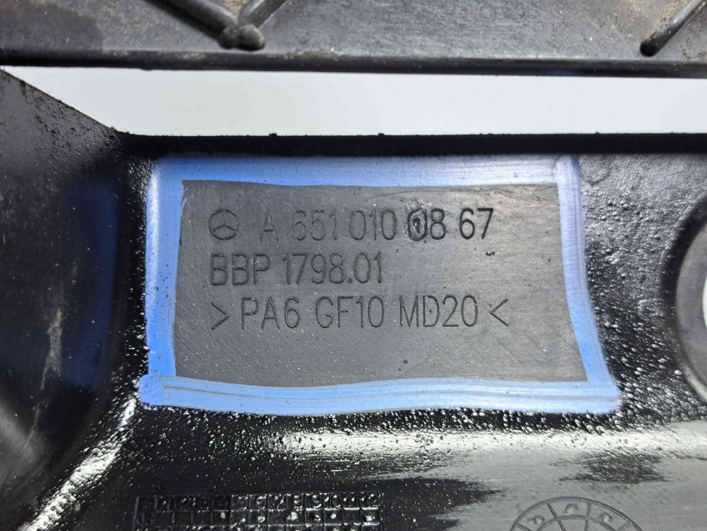 Capac motor Mercedes Clasa C (W204) [Fabr 2007-2014] A6510100867 2.2 CDI 651911 2.2 CDI 651911 80KW / 109CP